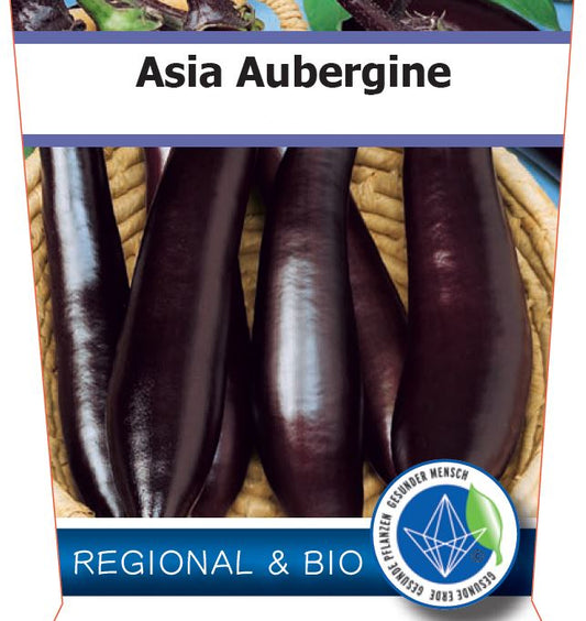 Bio Aubergine 'Tarim' - Topfpflanze, Versand ab KW17
