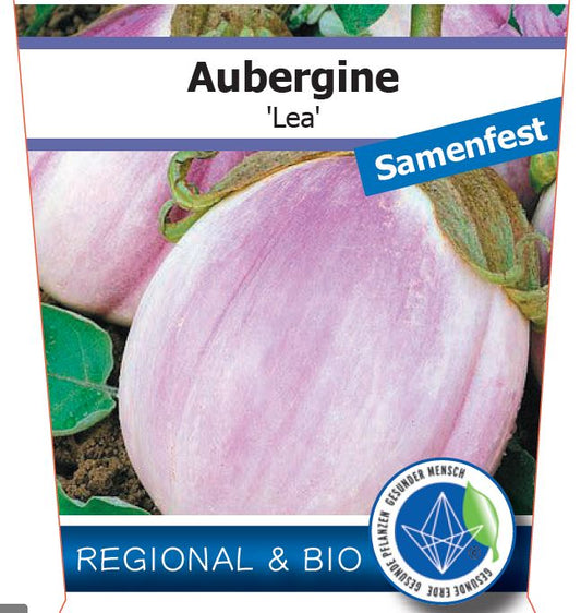 Bio Aubergine 'Lea' - Topfpflanze, Versand ab KW17
