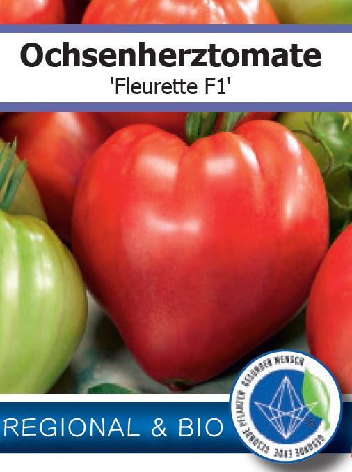 Bio Tomate 'Cauralina/Fleurette' (Solanum lycopersicum) - Topfpflanze, Versand ab KW17