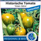 Bio Tomate 'Green Zebra' (Solanum lycopersicum) - Topfpflanze, Versand ab KW17
