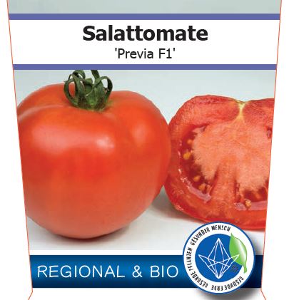 Bio Tomate 'Previa' (Solanum lycopersicum) - Topfpflanze, Versand ab KW17